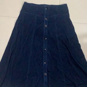 ONLY midi high waist skirt